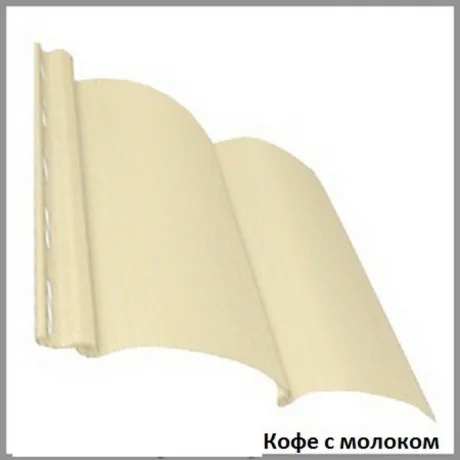 Сайдинг Блокхаус Ю-пласт кофе с молоком